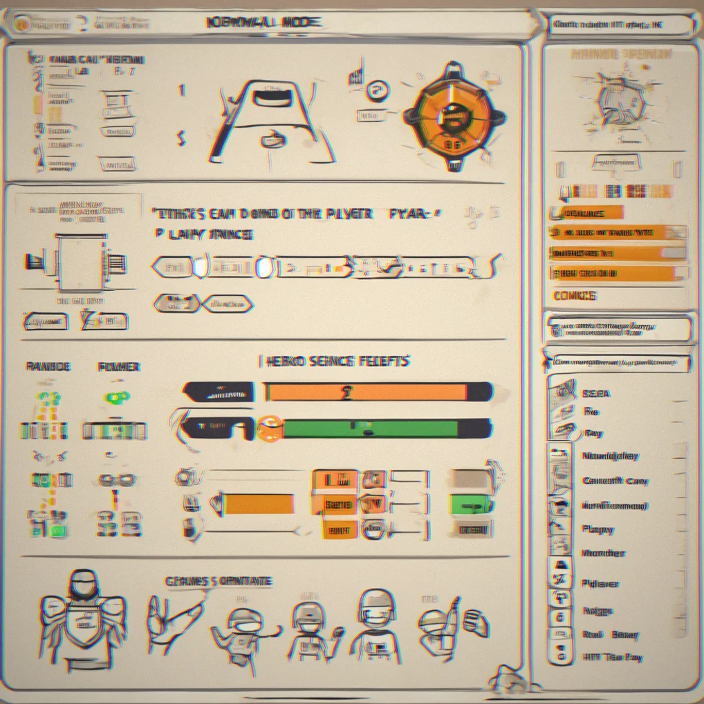 Normal mode gameplay with moderate note complexity and standard hit window indicator